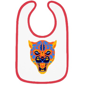 Discover Vivid Jaguar Bold Print Bibs