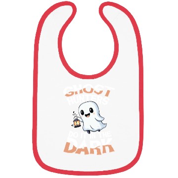 Discover Ghost Hunters Do It In The Dark Cute Ghost Bibs