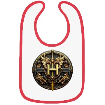 Discover Regal Dragon Emblem with Shield Bibs