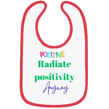 Discover Vibrant Inspirational Typography Bibs