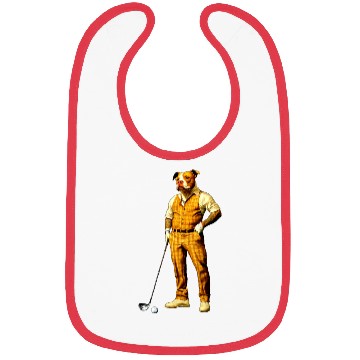 Discover Pitbull golfer Bibs