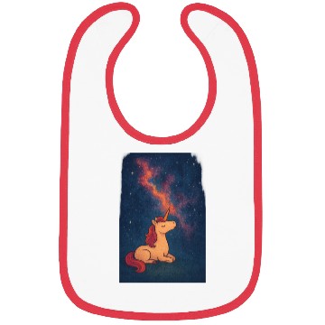 Discover Celestial Unicorn Dreamscape Bibs