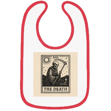 Discover Dark Tarot The Death Illustration Bibs