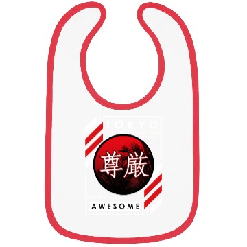 Discover Tokyo Sunset Awesome Bibs