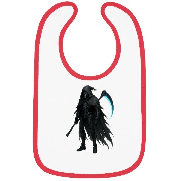Discover Midnight Warden  Robot  Futuristic Cloak Design Bibs