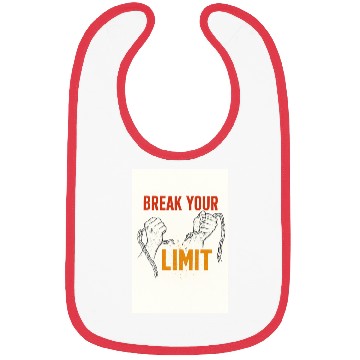 Discover Break Your Limit – Motivational Design Bibs