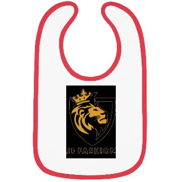 Discover Royal Lion Crest Emblem Bibs