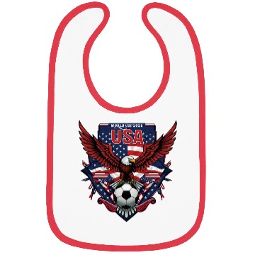Discover USA Soccer World Cup 2026 Eagle Patriotic Apparel Bibs