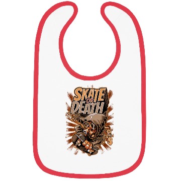 Discover Skate or Death Urban Streetwear Design Bibs