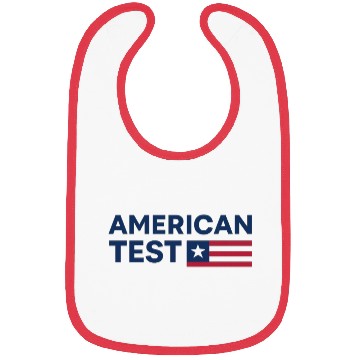 Discover Patriotic American Flag Logo Design Bibs