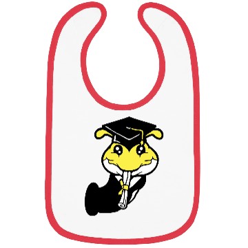 Discover Caterpillar hole school graduation passed College Bibs