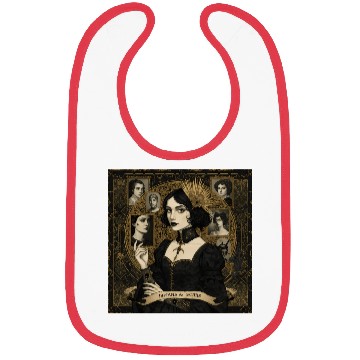 Discover Gothic Portrait with Sunburst Halo Bibs