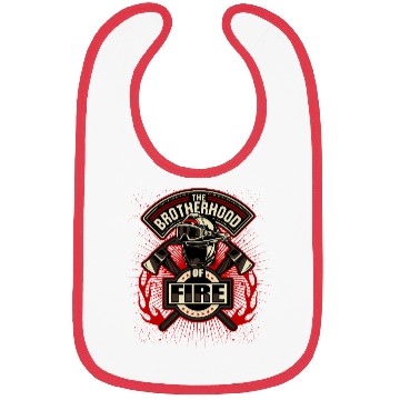 Discover Brotherhood of Fire Firefighter Emblem Bibs