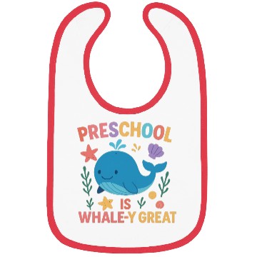 Discover Preschool is Whale-y Great Preschool Teacher-Ocean Bibs