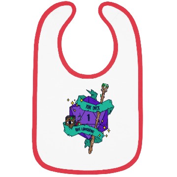 Discover Laughing Dice Wizard Bibs
