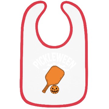 Discover Pickleween Pickleball Funny Halloween Bibs