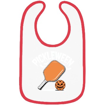 Discover Pickleween Pickleball Player Halloween Bibs