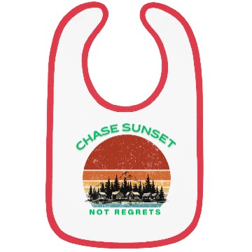 Discover Chase Sunset Mountain Scene Bibs