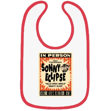 Discover Retro Sonny Eclipse Poster Bibs