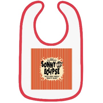 Discover Sonny Eclipse Retro Poster Small Bibs