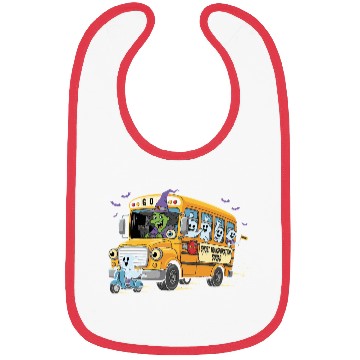 Discover Witch and Ghost Squad on Haunted Bus Bibs