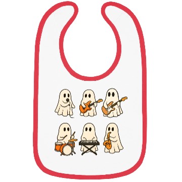 Discover Ghost Band Musical Ensemble Bibs