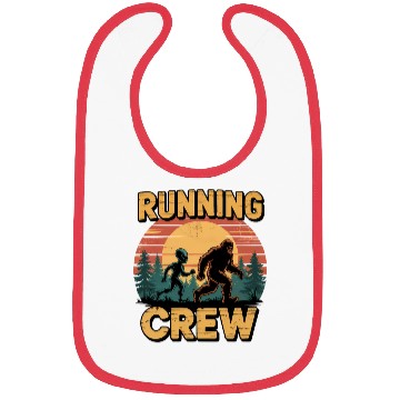 Discover Running Crew Bigfoot and Alien Design Bibs