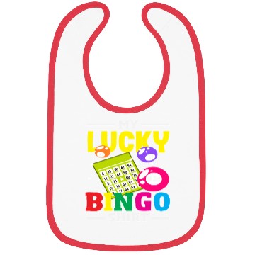 Discover Lucky Bingo Skein Print Design Bibs