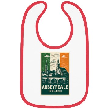 Discover Abbeyfale Ireland Church Skyline Bibs