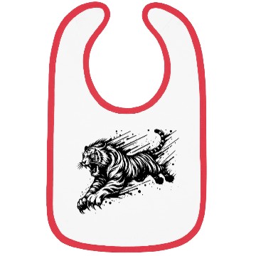 Discover Street Art Tiger Bibs