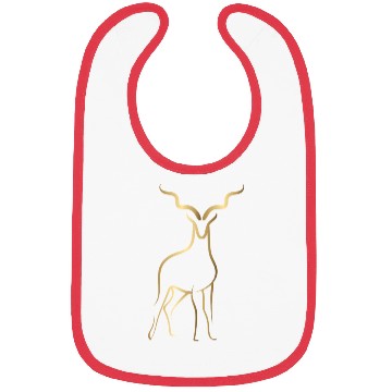 Discover Gold Drawline Deer Front Bibs