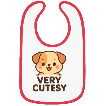 Discover Adorable Puppy Design Bibs