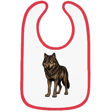 Discover Wolf - Wild Animal Bibs