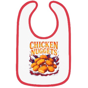Discover Chicken Nuggets Favorite Food Weird 90s Nuggets Bibs