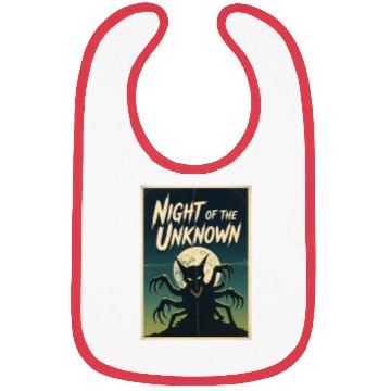 Discover Night of the Unknown Creature Bibs