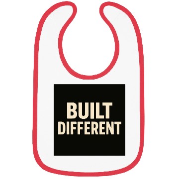 Discover Empowering Built Different Motif Bibs