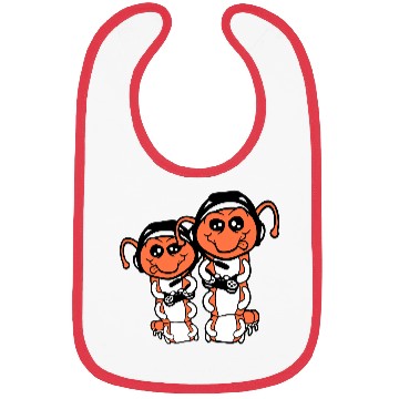 Discover 2 gamers caterpillar nerd gaming controller consol Bibs