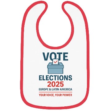 Discover Vote 2025 Election Campaign Design Bibs