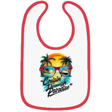 Discover Cruisin’ Through Paradise: Tropical Escape Vibe Bibs