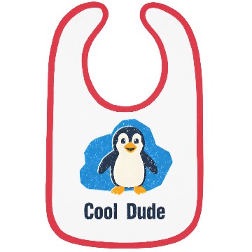 Discover Arctic Penguin with Snow Effect Bibs