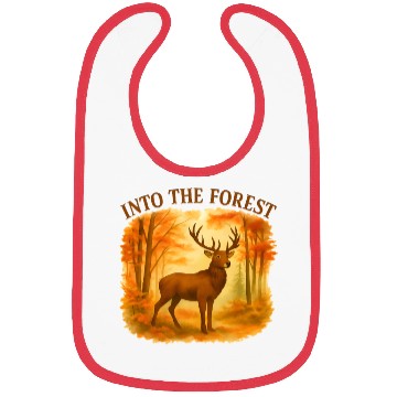 Discover Into the Forest – Autumn Deer Bibs