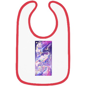 Discover Galaxy Ghost Bibs
