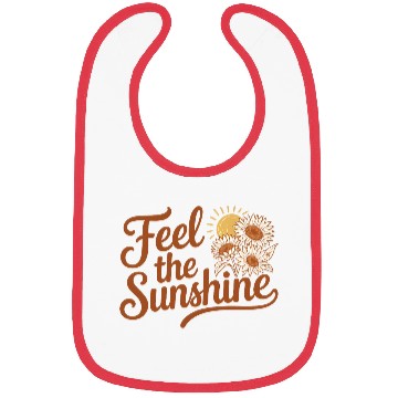 Discover Sunflower and Sun Embrace Graphic Bibs