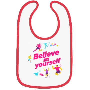Discover Positive Mindset Bibs – Believe in Yourself Alway
