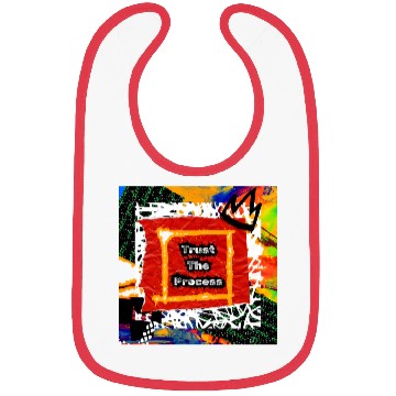 Discover Trust The Process Graffiti Art Design Bibs
