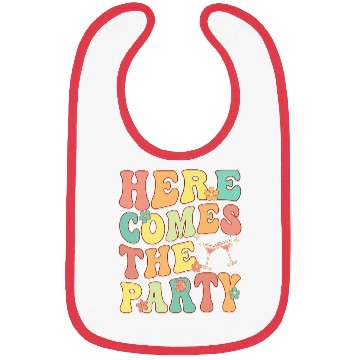 Discover Here Come The Party Bride Bachelorette Matching Bibs