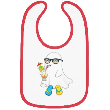 Discover Relaxed Ghost with Summer Vibes Bibs