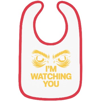 Discover Bold Eyes Watchful Graphic Bibs