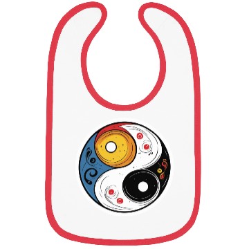 Discover Celestial Balance Yin Yang Art Bibs