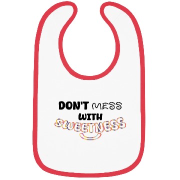 Discover Colorful Sweetness Script Design Bibs